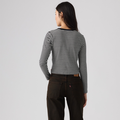 ROSÉ朴彩英同款 Levi's® Essential Baby 長袖 T 恤 | 女裝