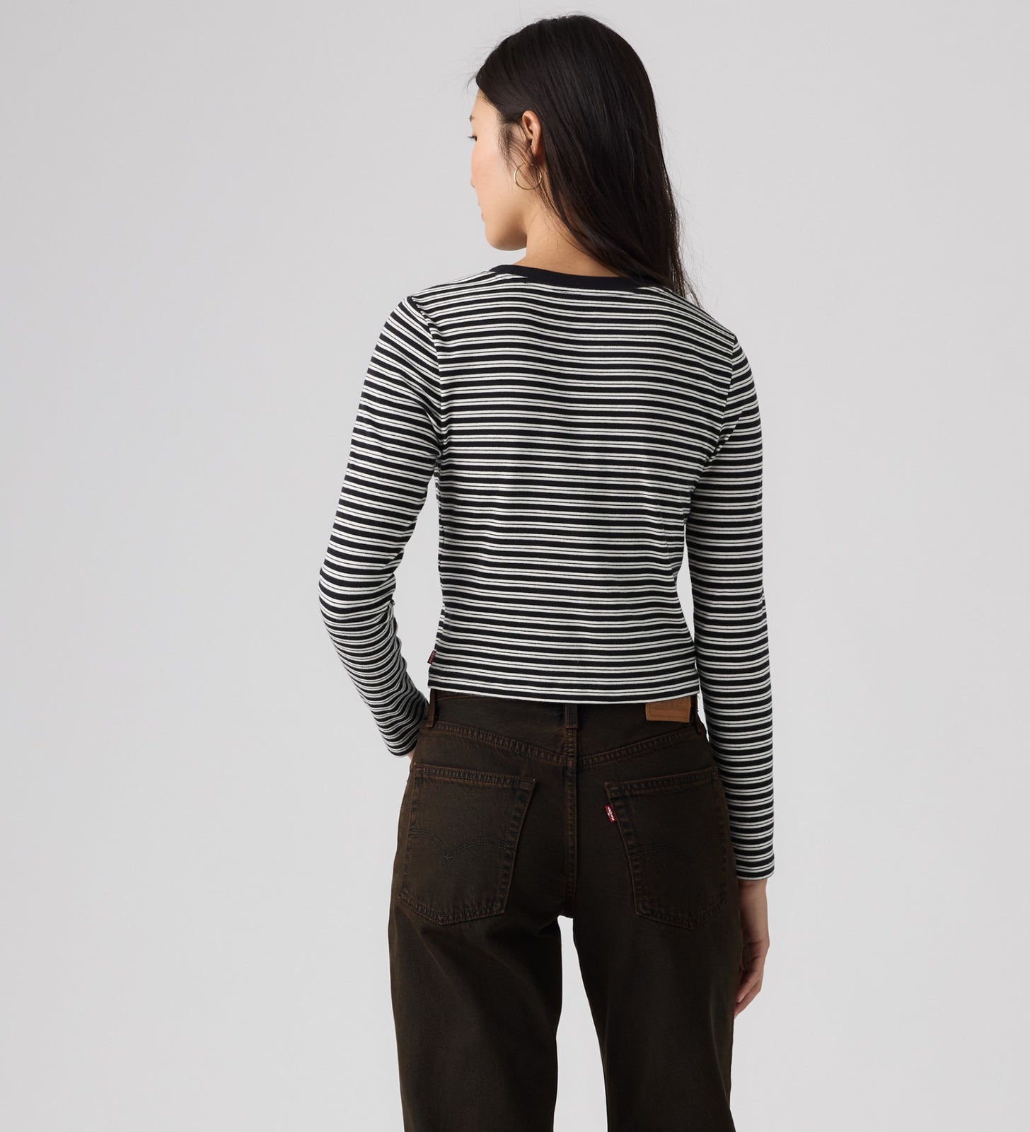 rosé朴彩英同款 levi's® essential baby 長袖 t 恤 | 女裝 008SS0008XS- Multicolor – Levi's 香港