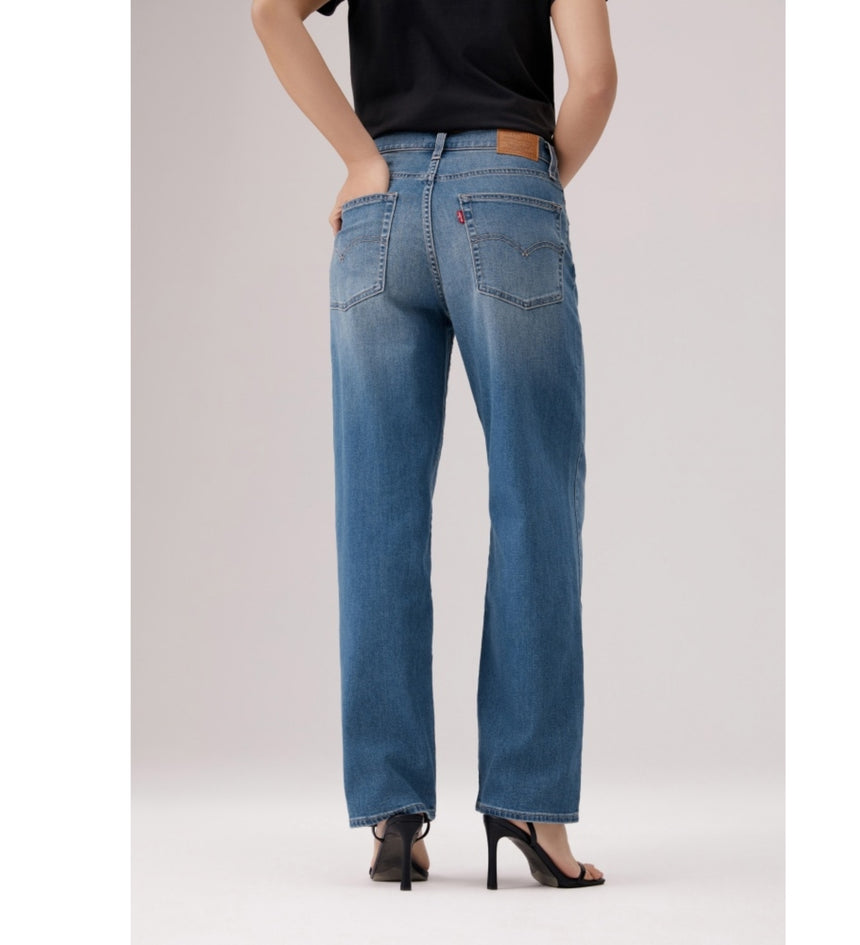  levi's® baggy dad 寬鬆 dad 牛仔褲 | 女裝 A349401072330 Indigo – Levi's 香港
