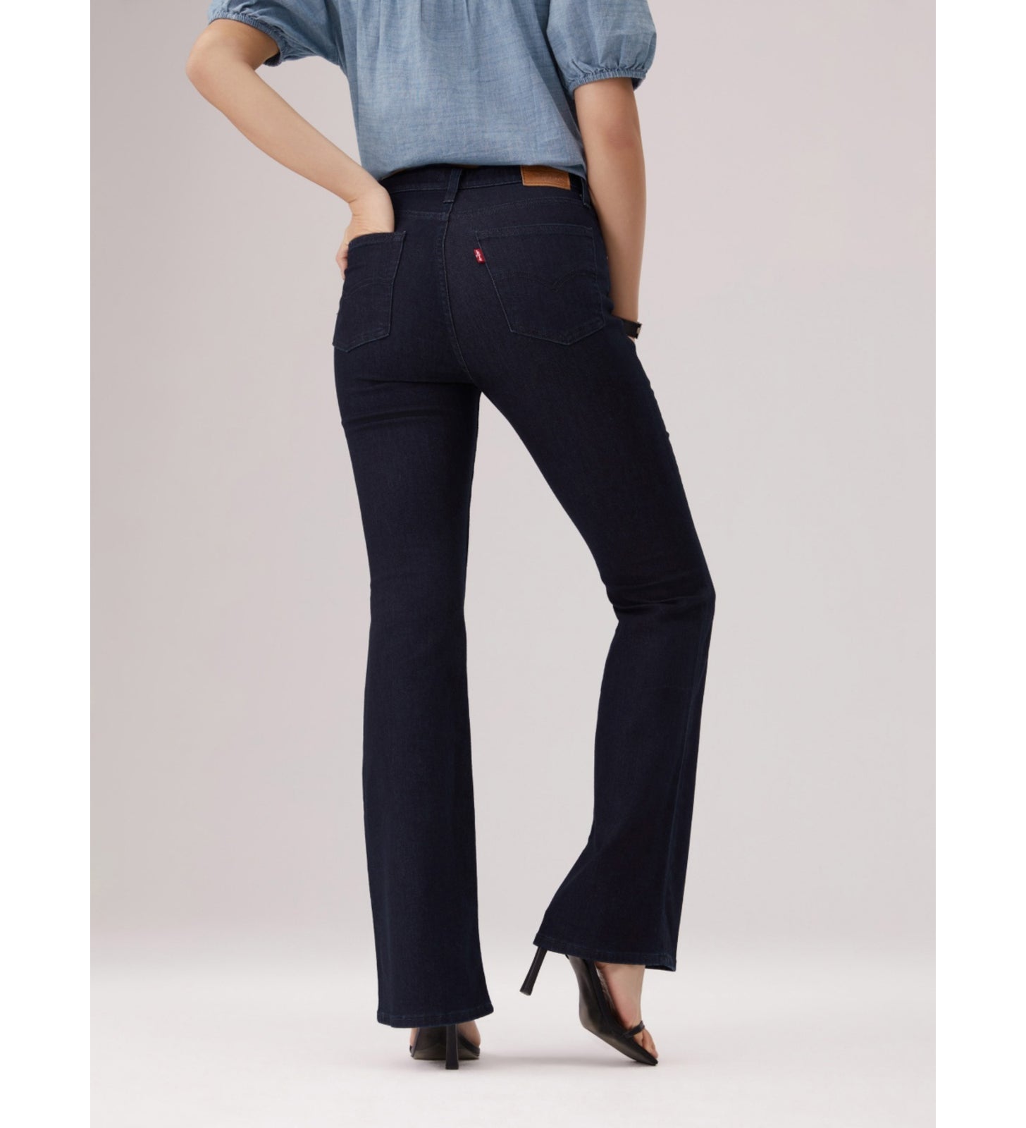 levi's® 726™ high rise flare jeans A341001892430 Dark Wash – Levi's Hong Kong