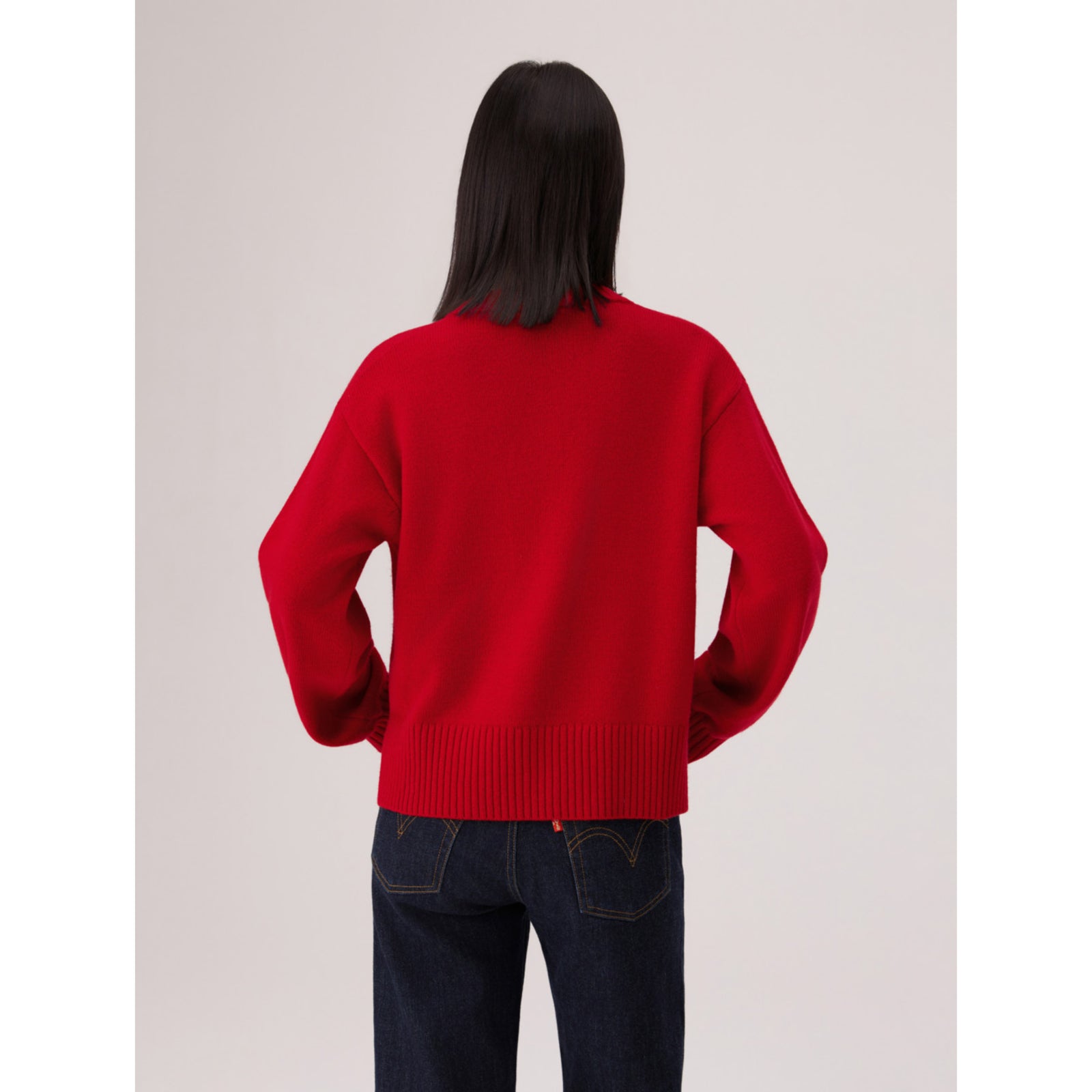 levi's® women's cny v-neck sweater 006Q50001XS- Red – Levi's Hong Kong