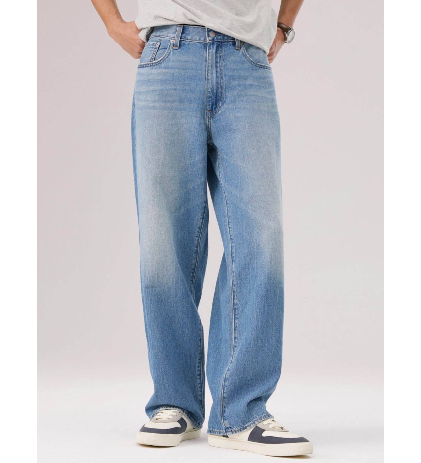  levi's® 578™ 超寬鬆 baggy 牛仔褲 | 男裝 A475001172932 Light Wash – Levi's 香港