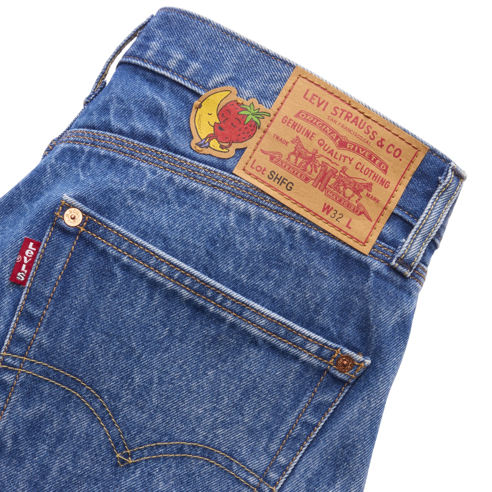 levi’s® x sky high farm goods baggy utility shorts 005S2000029- Blue – Levi's Hong Kong