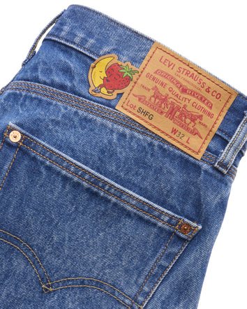 levi’s® x sky high farm goods 闊身工裝短褲 005S2000029- Blue  – Levi's 香港