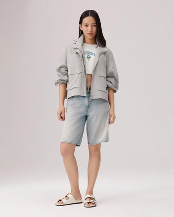  levi's® anti-uv 連帽外套 | 女裝 006OK0002XS- Grey  – Levi's 香港