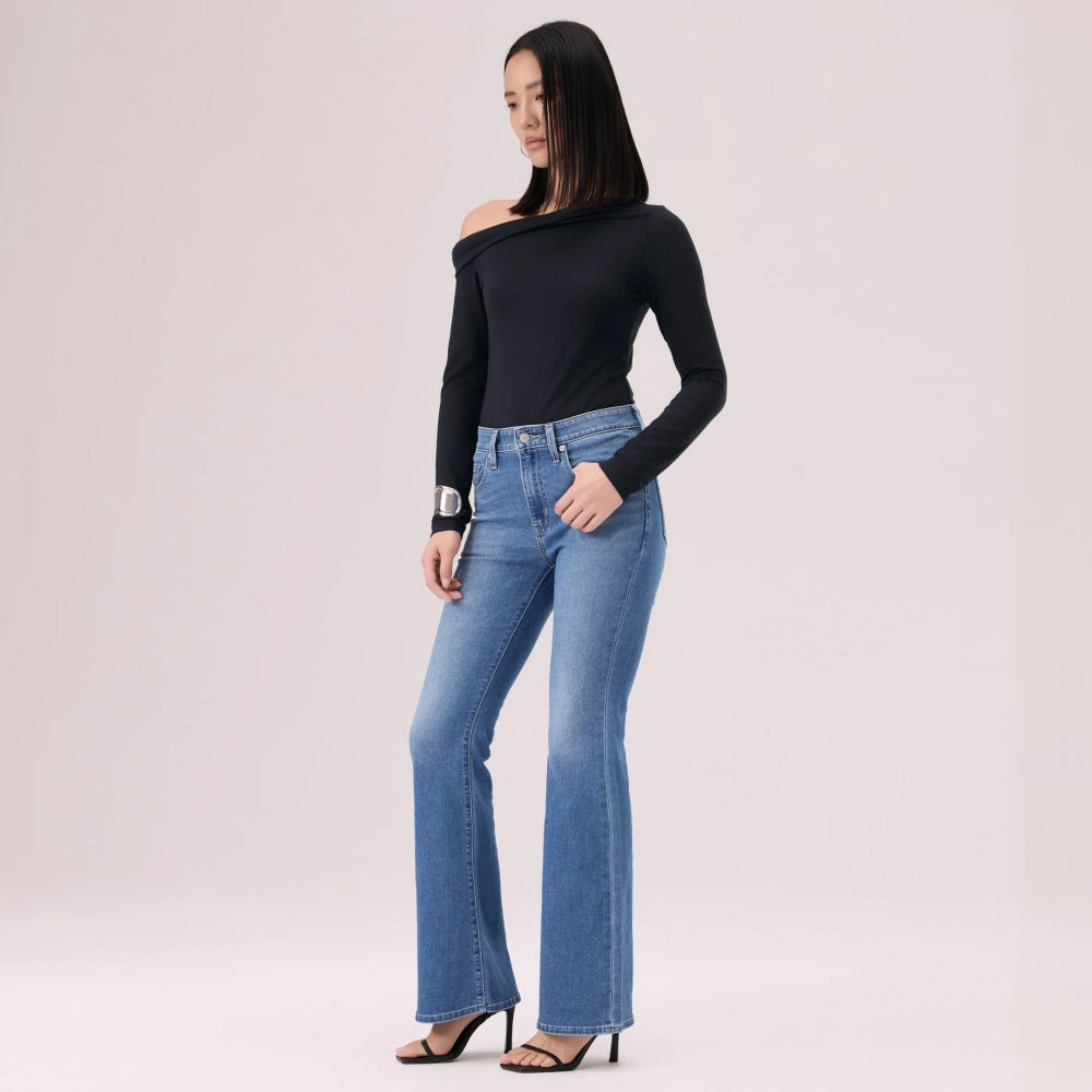  levi's® 726™ 高腰喇叭牛仔褲 | 女裝 A341001902430 Indigo – Levi's 香港