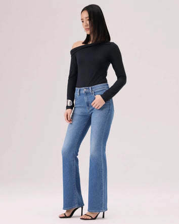  levi's® 726™ 高腰喇叭牛仔褲 | 女裝 A341001902430 Indigo  – Levi's 香港