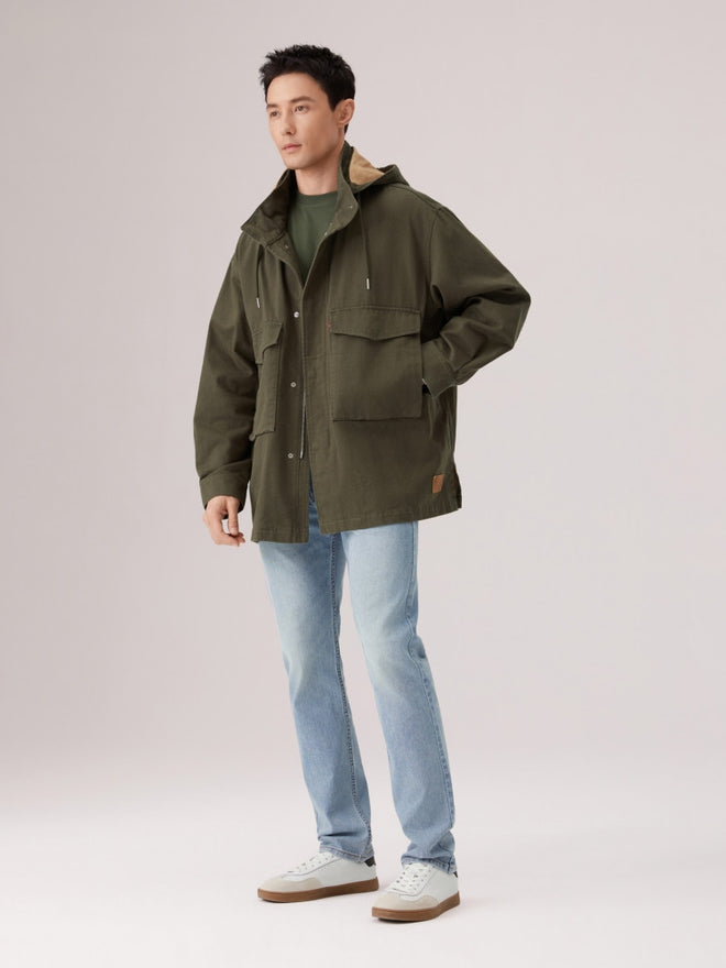  levi's® 連帽工裝外套 | 男裝   006NR0001S- Green  – Levi's 香港
