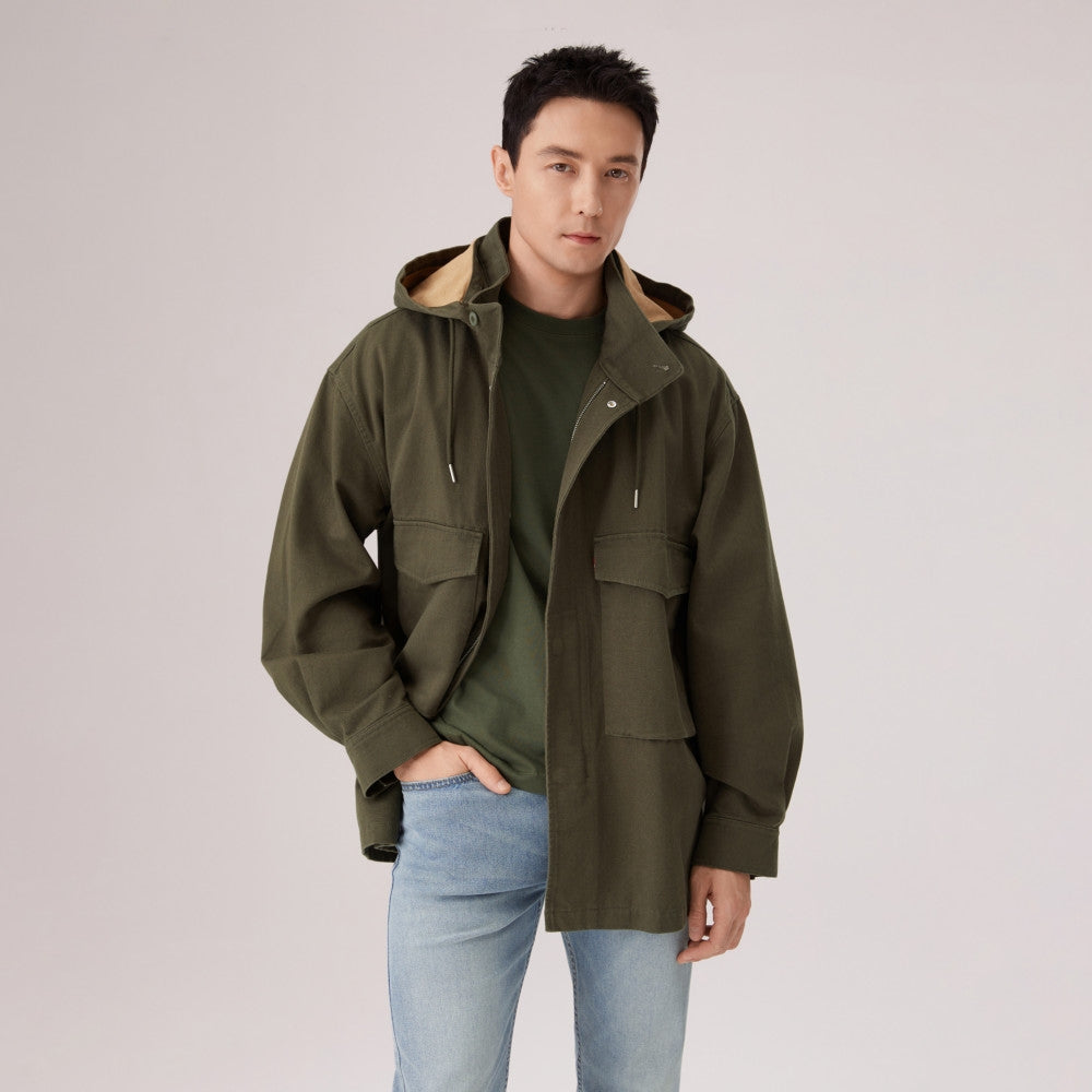  levi's® 連帽工裝外套 | 男裝   006NR0001S- Green – Levi's 香港