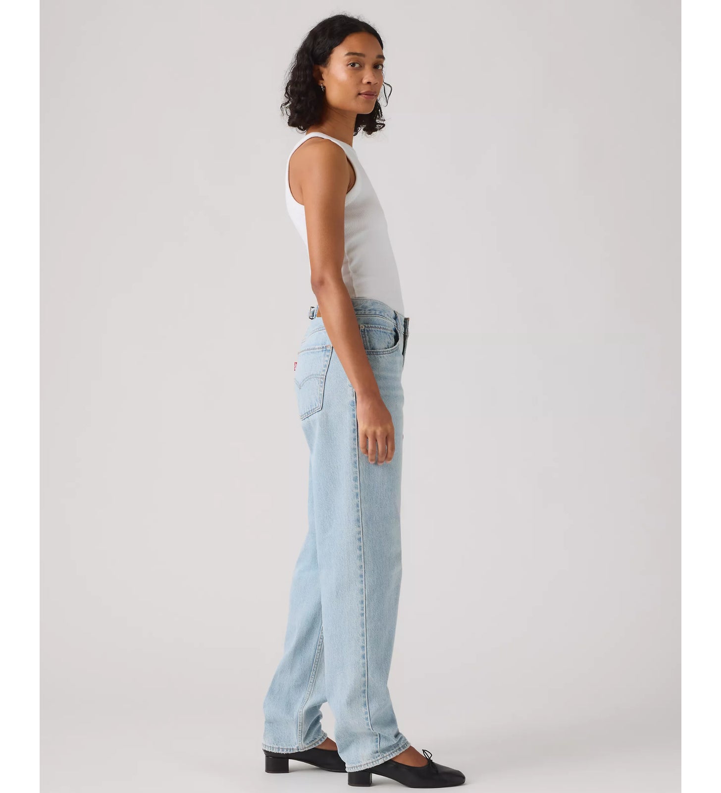 levi's® loose taper 寬鬆錐形牛仔褲 | 女裝   0083N00072429 Black – Levi's 香港