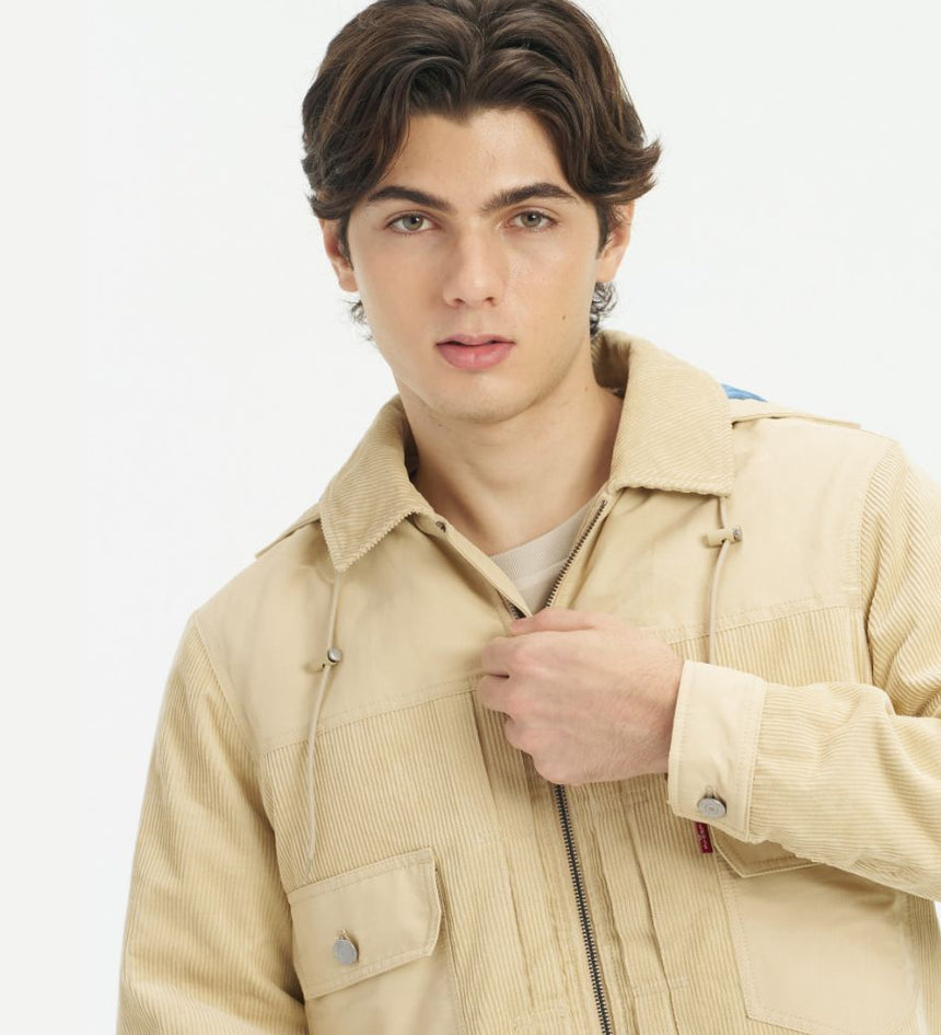 levi's® men's cotton jacket 004YS0000S- Beige – Levi's Hong Kong