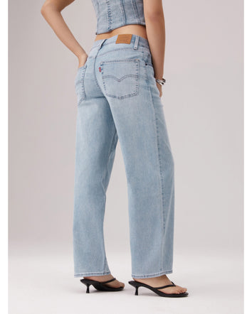  levi's® baggy dad 寬鬆 dad 牛仔褲 | 女裝 A349401092330 Light Wash  – Levi's 香港