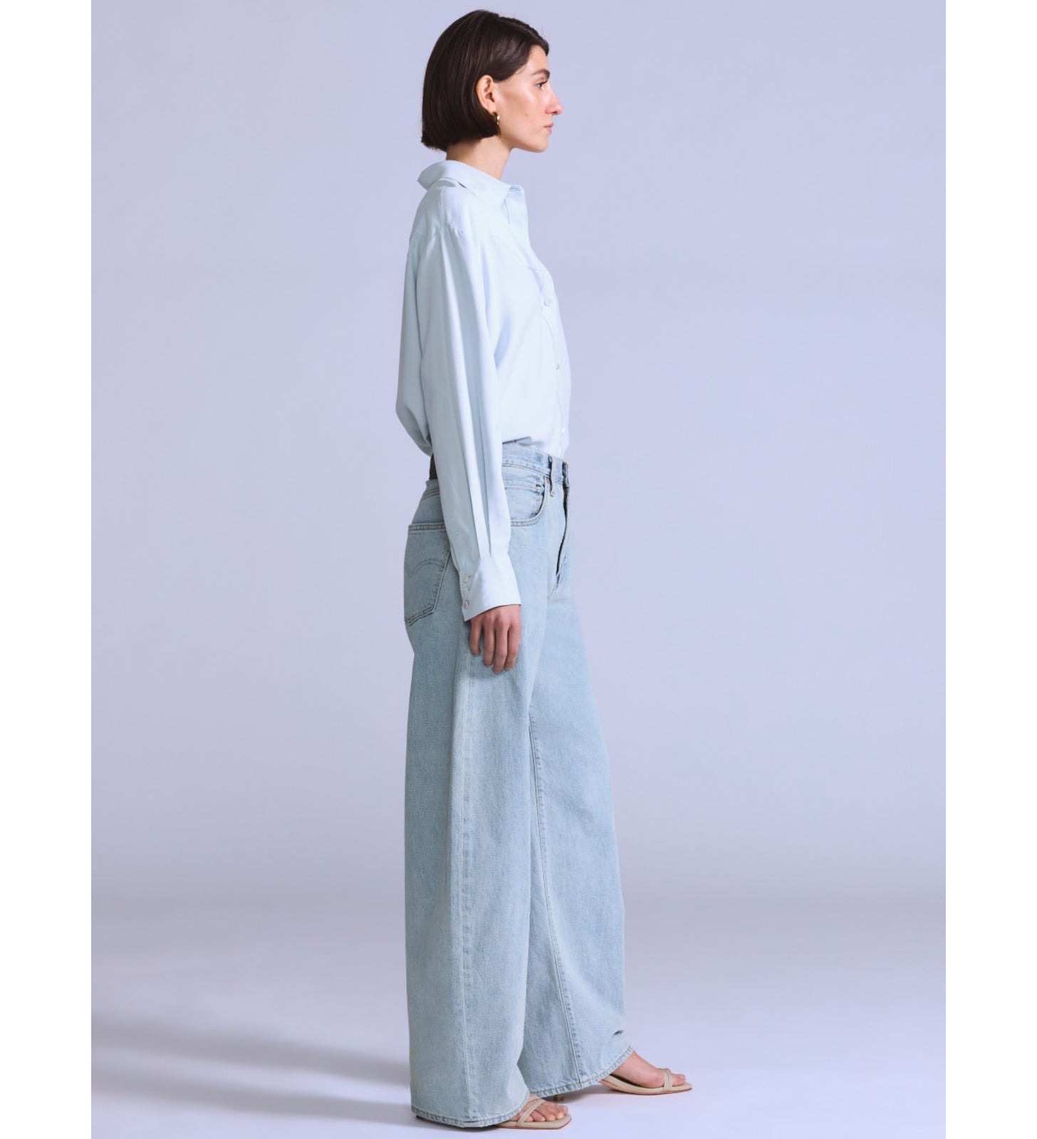 levi's® blue tab™ drop barrel 牛仔褲 | 女裝 003J400032429 Light Indigo – Levi's 香港