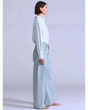 levi's® blue tab™ drop barrel 牛仔褲 | 女裝 003J400032429 Light Indigo  – Levi's 香港