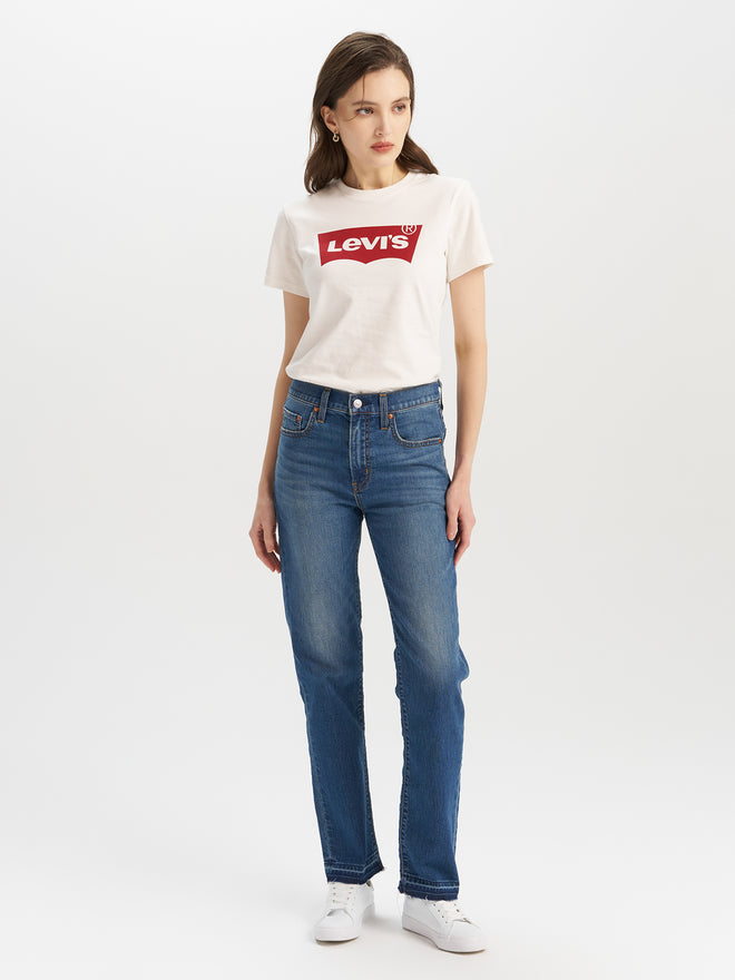 levi’s® 724™ 高腰直筒 performance cool 牛仔褲 | 女裝 1888303882428 Indigo  – Levi's 香港