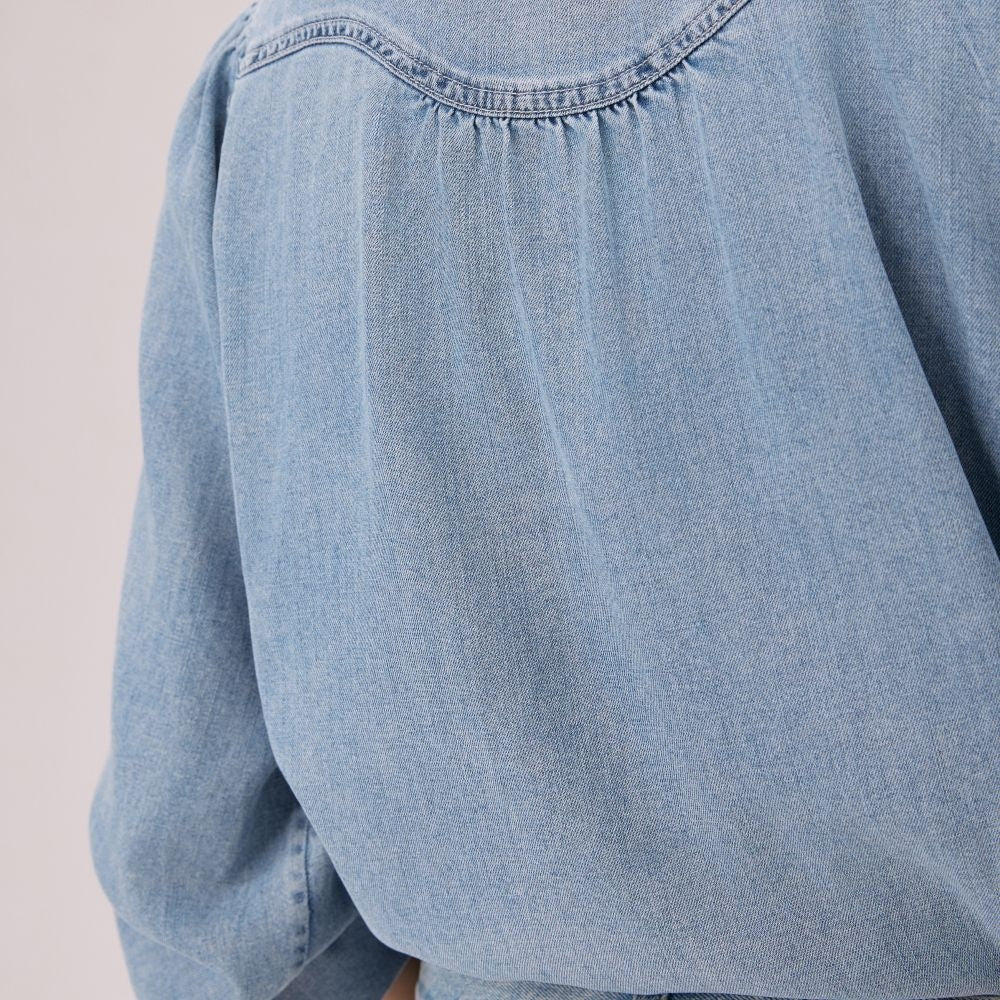 Levi's® Indigo Tencel Western Shirt