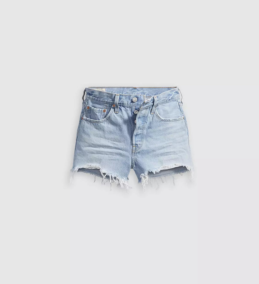 levi's® women's 501® original high-rise jean shorts 56327040724- Medium Indigo – Levi's Hong Kong