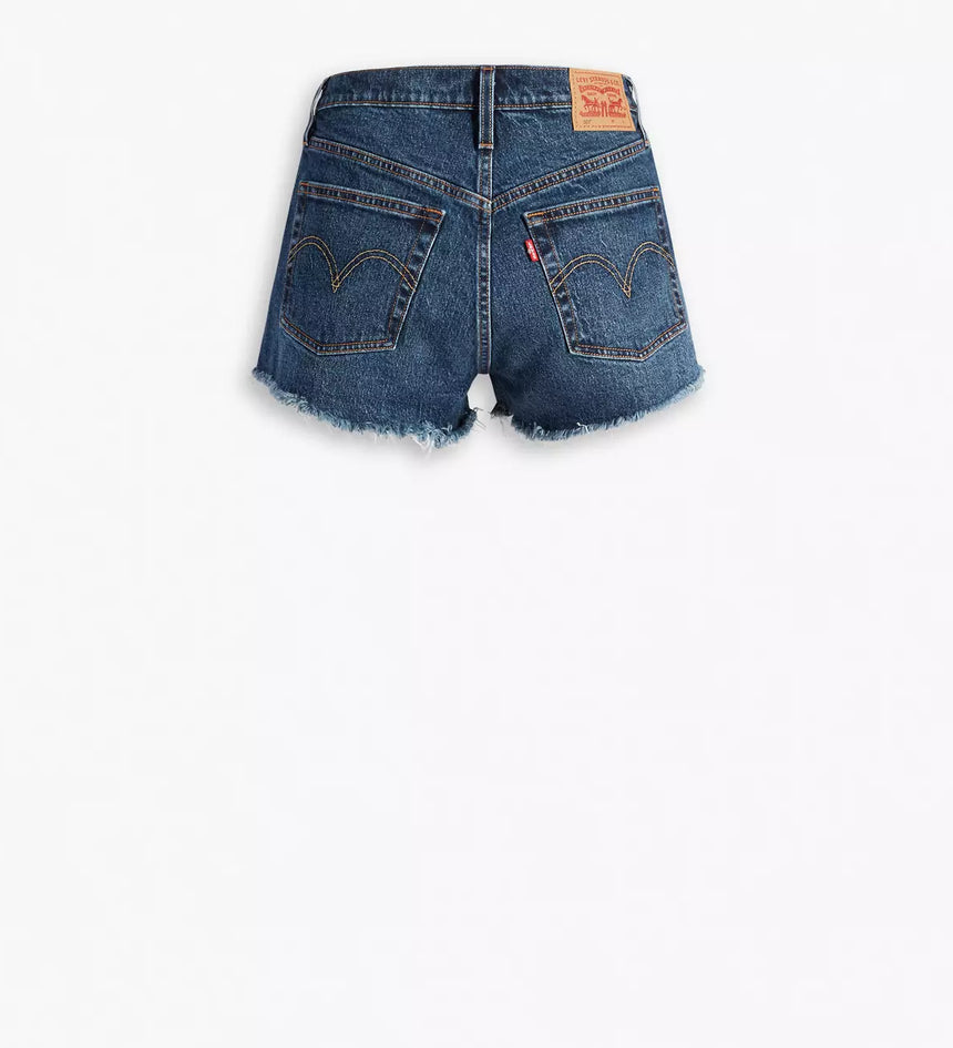 levi's® 501® 原創高腰牛仔短褲 | 女裝 56327031924- Dark Indigo – Levi's 香港