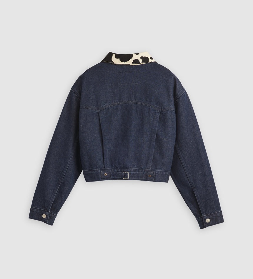 levi's® x toy story women's type ii trucker jacket 0034C0000XS- Dark Indigo – Levi's Hong Kong