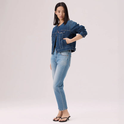Levi's® Collarless Boxy Trucker Jacket