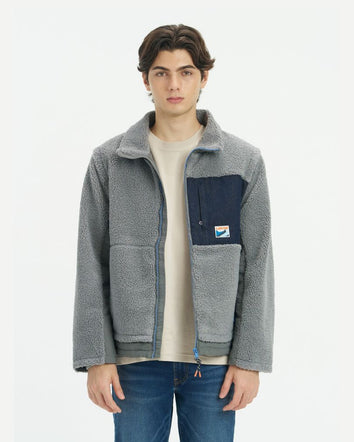 levi's®  men's lambswool warm jacket with removable sleeves 004YZ0001L- Multicolor  – Levi's Hong Kong