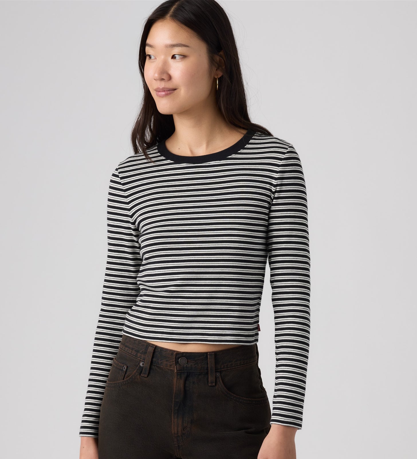 rosé朴彩英同款 levi's® essential baby 長袖 t 恤 | 女裝 008SS0008XS- Multicolor – Levi's 香港