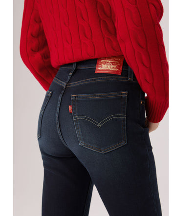 levi's® 726™ 高腰喇叭牛仔褲 | 女裝 A341001932430 Indigo  – Levi's 香港