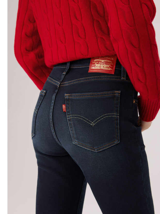 levi's® 726™ 高腰喇叭牛仔褲 | 女裝 A341001932530 Indigo  – Levi's 香港