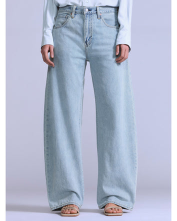 levi's® blue tab™ drop barrel 牛仔褲 | 女裝 003J400032429 Light Indigo  – Levi's 香港