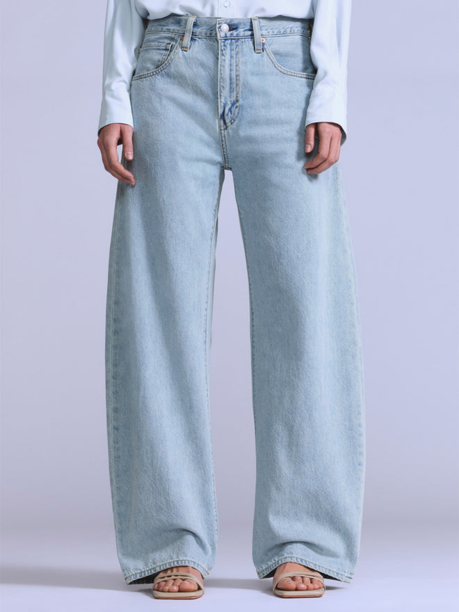 levi's® blue tab™ women's drop barrel jeans 003J400032429 Light Indigo  – Levi's Hong Kong