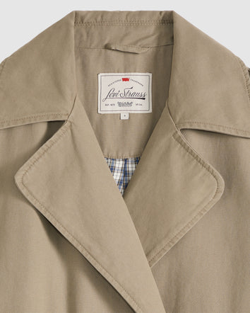 levi's® serena 風衣 | 女裝 006RW0004XXS- Brown  – Levi's 香港