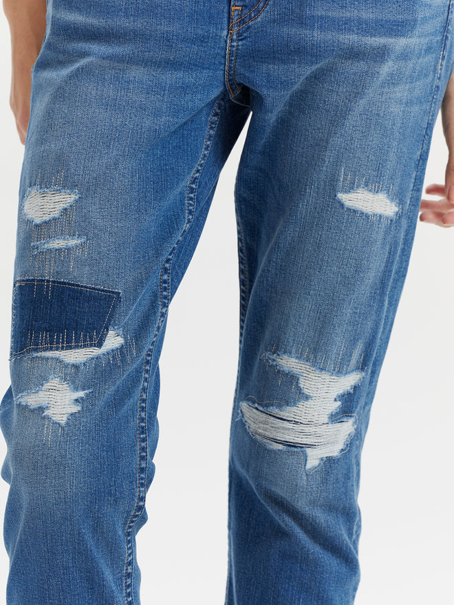levi’s® women's boyfriend mid-rise tapered jeans 1988703882427 Indigo  – Levi's Hong Kong
