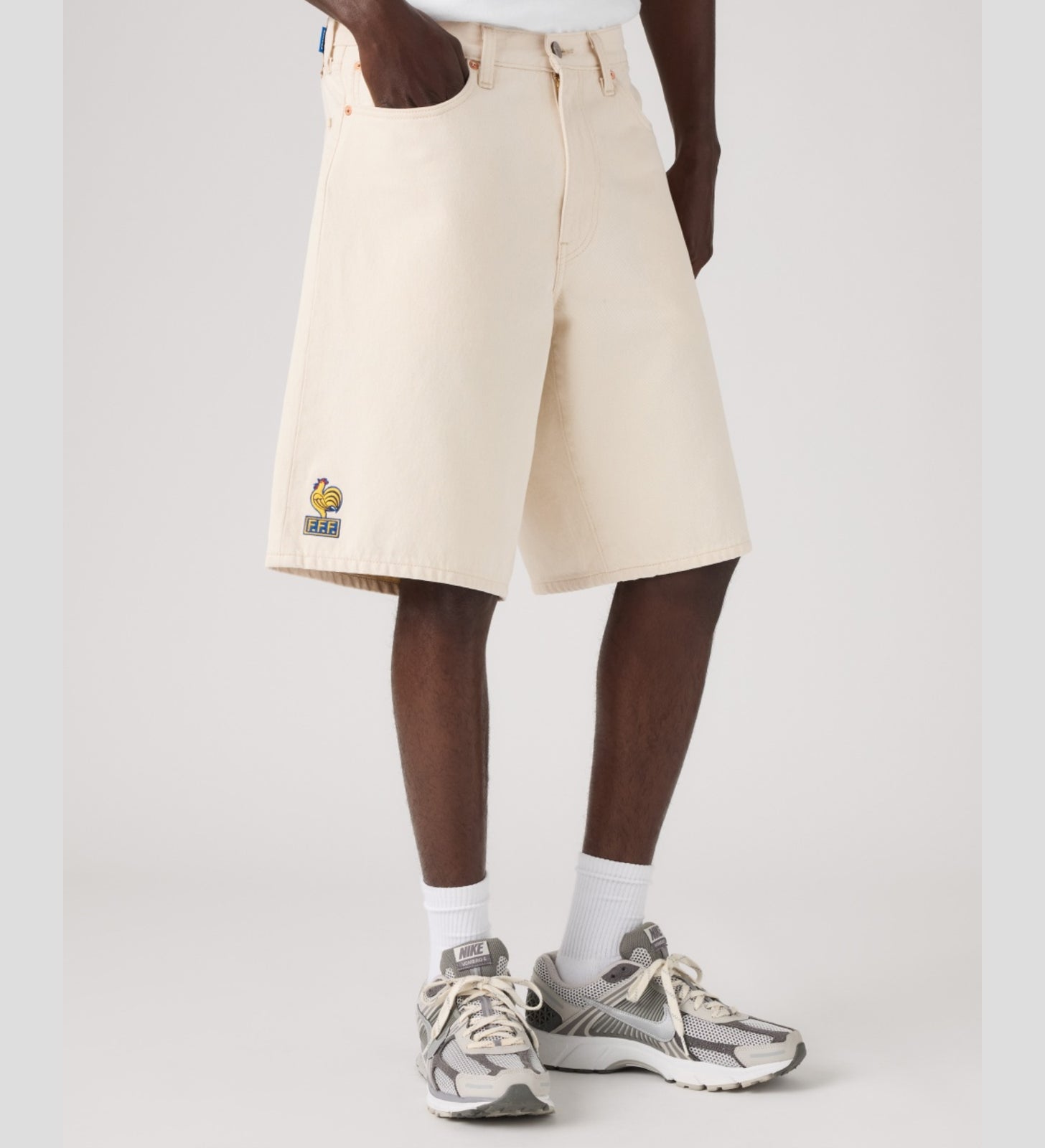 levi’s® france football 478™ baggy 寬鬆短褲   006GV000232- Light Indigo – Levi's 香港