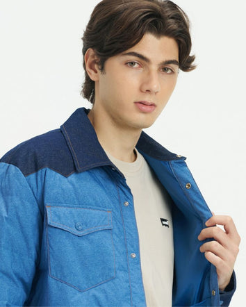 levi's® men's denim tech cotton jacket 004Z50000XS- Blue  – Levi's Hong Kong