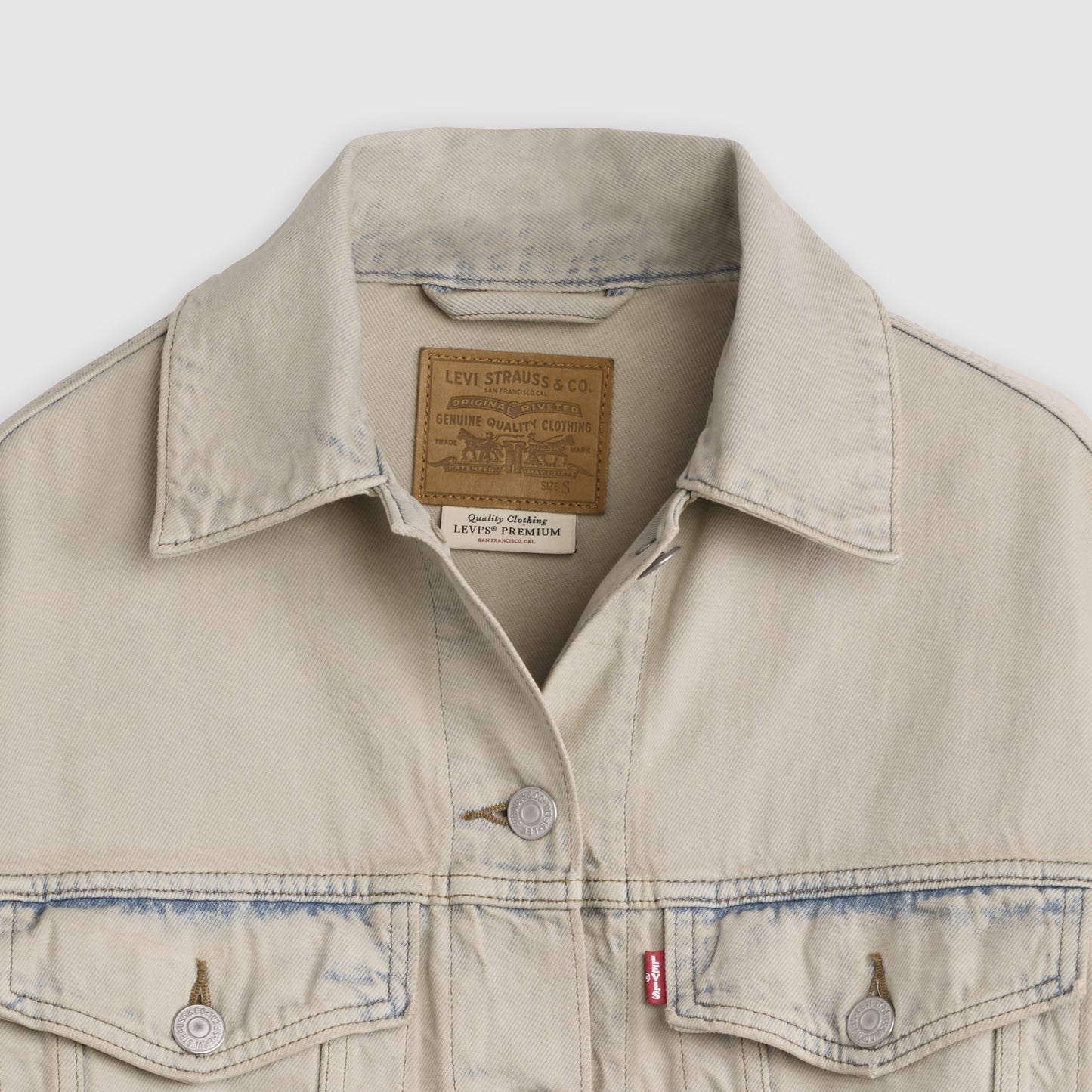 ROSÉ朴彩英同款 Levi's® 寬鬆短版 Trucker 外套 | 女裝