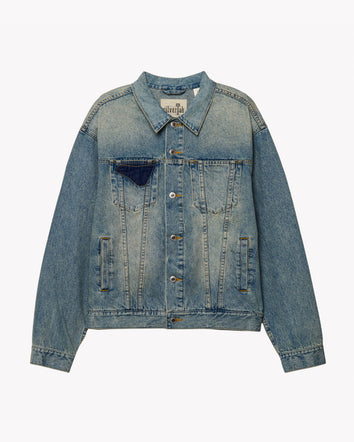 levi’s® silvertab type iii 寬鬆牛仔外套|男裝 004GI0001S- Indigo  – Levi's 香港