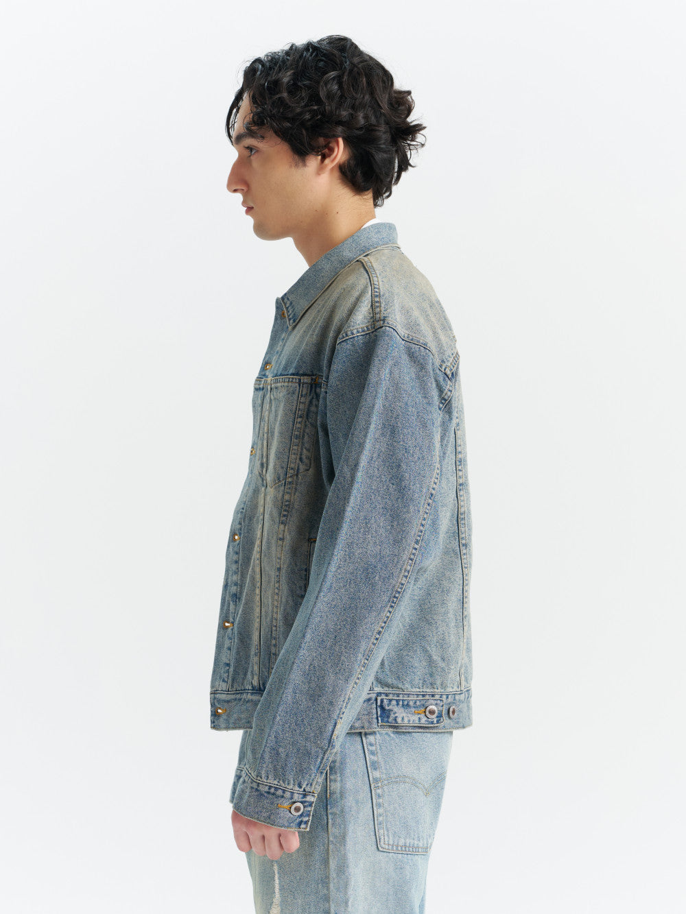 Levi’s® SILVERTAB TYPE III 寬鬆牛仔外套|男裝
