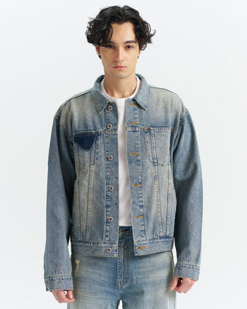 levi’s® silvertab type iii 寬鬆牛仔外套|男裝 004GI0001S- Indigo  – Levi's 香港