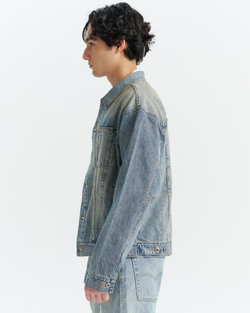 levi’s® silvertab type iii 寬鬆牛仔外套|男裝 004GI0001S- Indigo  – Levi's 香港
