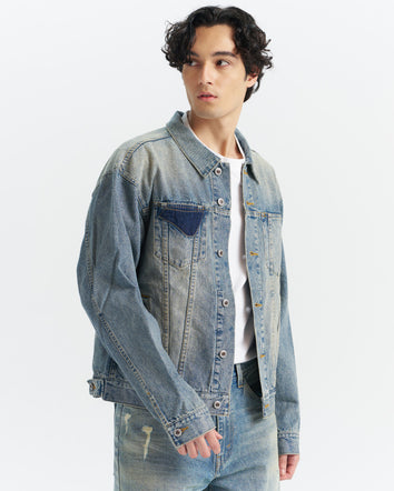 levi’s® silvertab type iii 寬鬆牛仔外套|男裝 004GI0001S- Indigo  – Levi's 香港