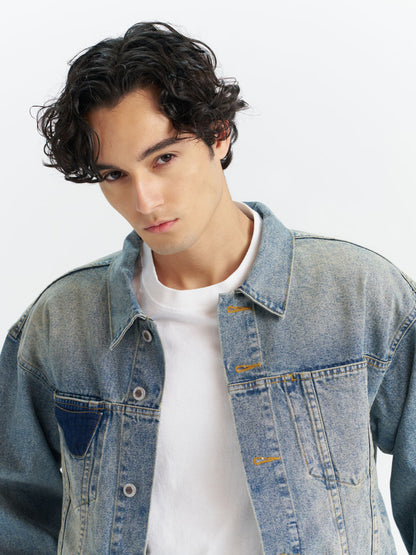 Levi’s® SILVERTAB TYPE III 寬鬆牛仔外套|男裝