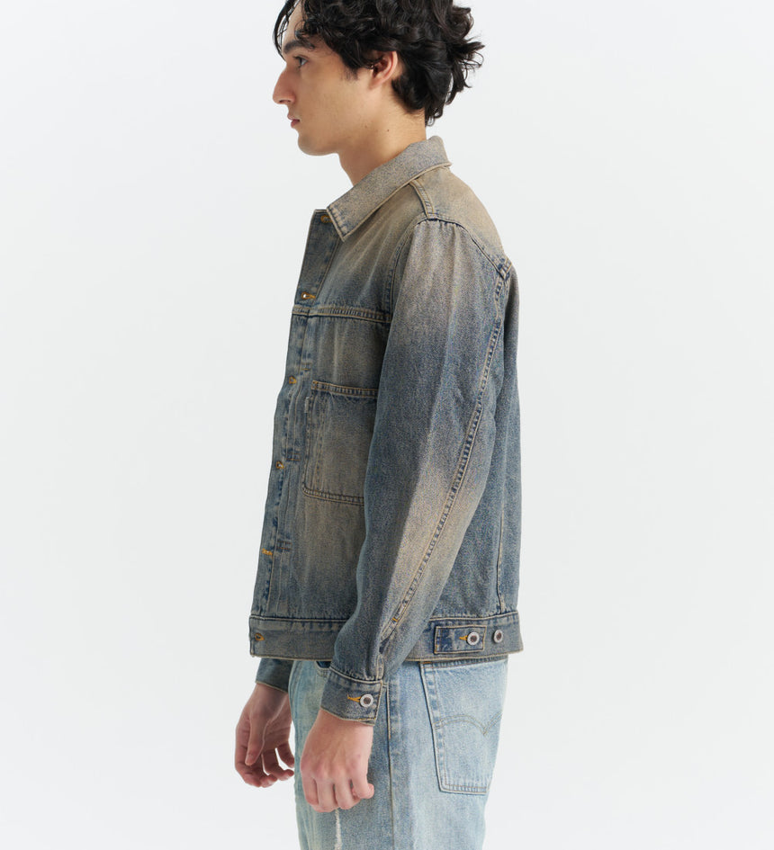 levi’s® men's silvertab type ii denim jacket 004GJ0000M- Indigo – Levi's Hong Kong