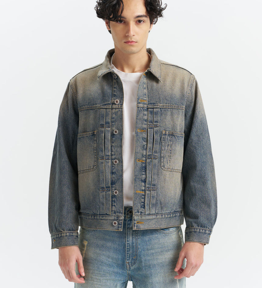 levi’s® men's silvertab type ii denim jacket 004GJ0000M- Indigo – Levi's Hong Kong