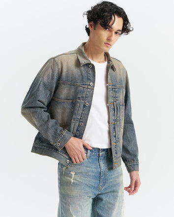 levi’s® men's silvertab type ii denim jacket 004GJ0000M- Indigo  – Levi's Hong Kong