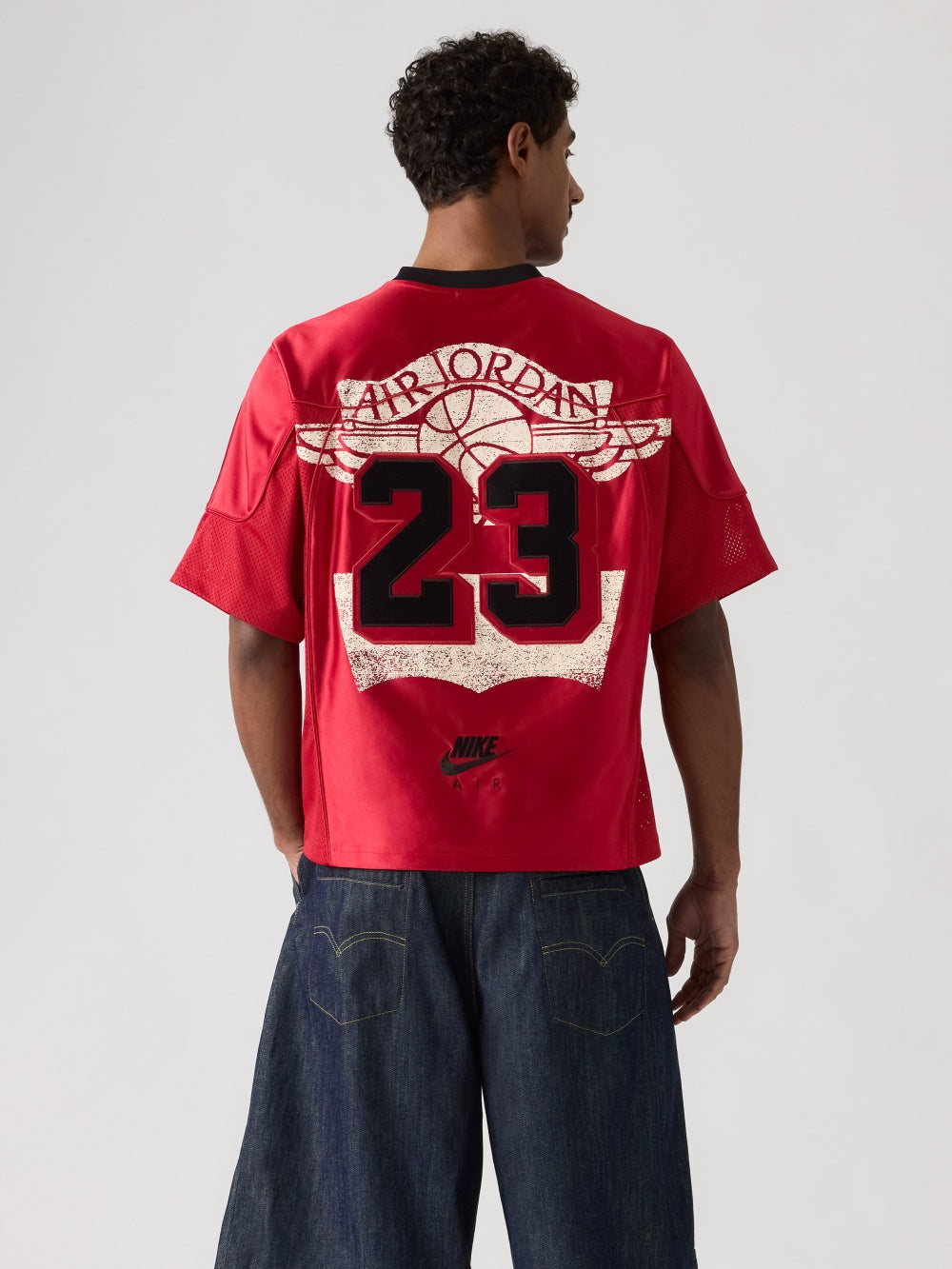 Levi's® x Jordan Football Jersey - Red | Levi's HK | Levi's® HK
