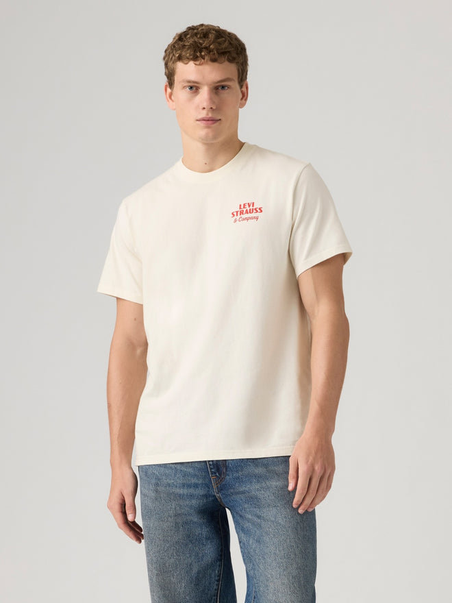 levi's® relaxed short-sleeve graphic t恤 | 男裝 161432372XS- Tan  – Levi's 香港