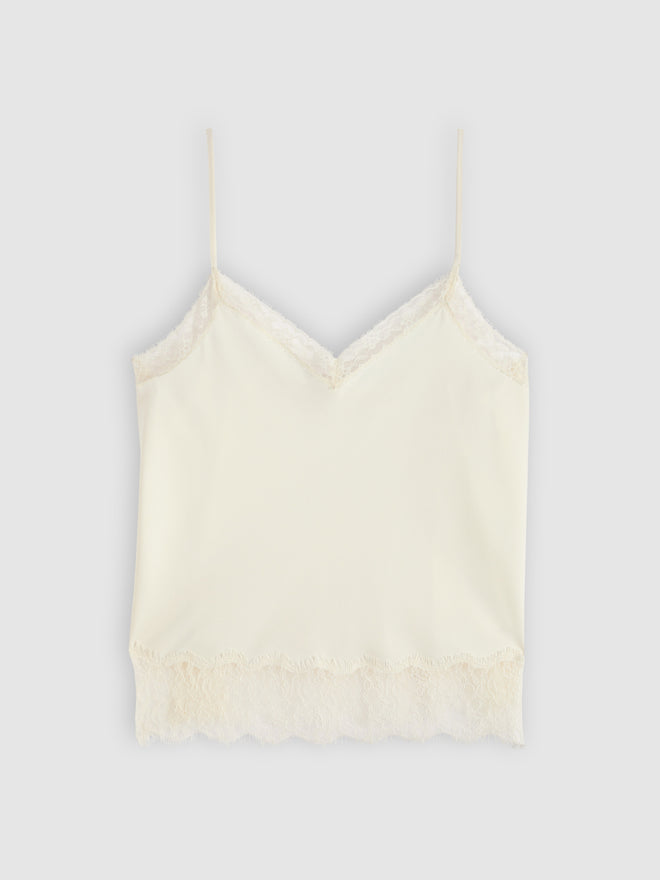 rosé's style levi's® lynn cami 00ATU0000XS- Whisper White  – Levi's Hong Kong
