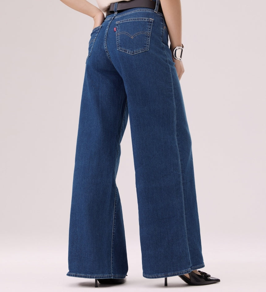  levi's® 728™ 高腰超寬腿牛仔褲 | 女裝 0039B00242430 Indigo – Levi's 香港