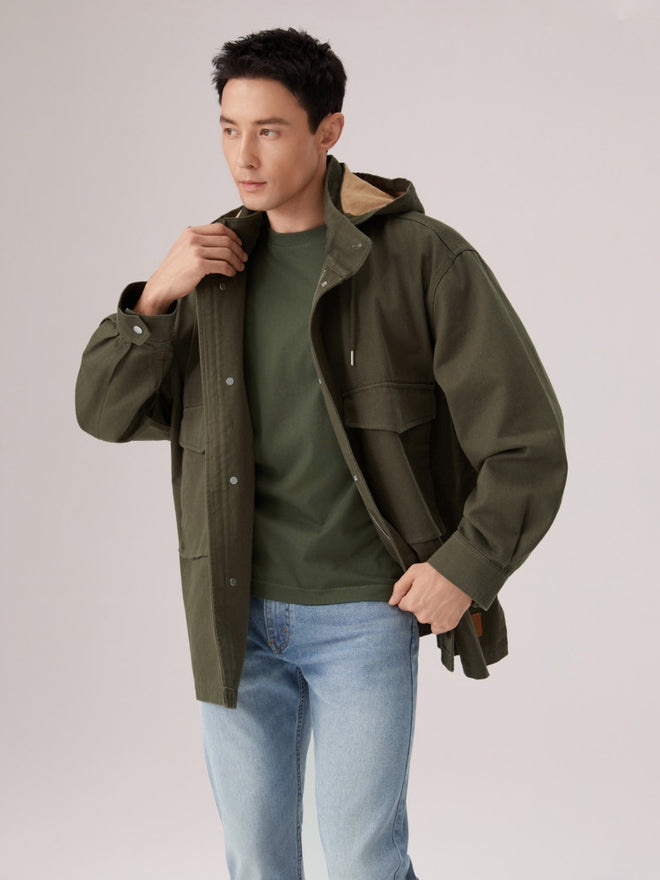  levi's® 連帽工裝外套 | 男裝   006NR0001S- Green  – Levi's 香港
