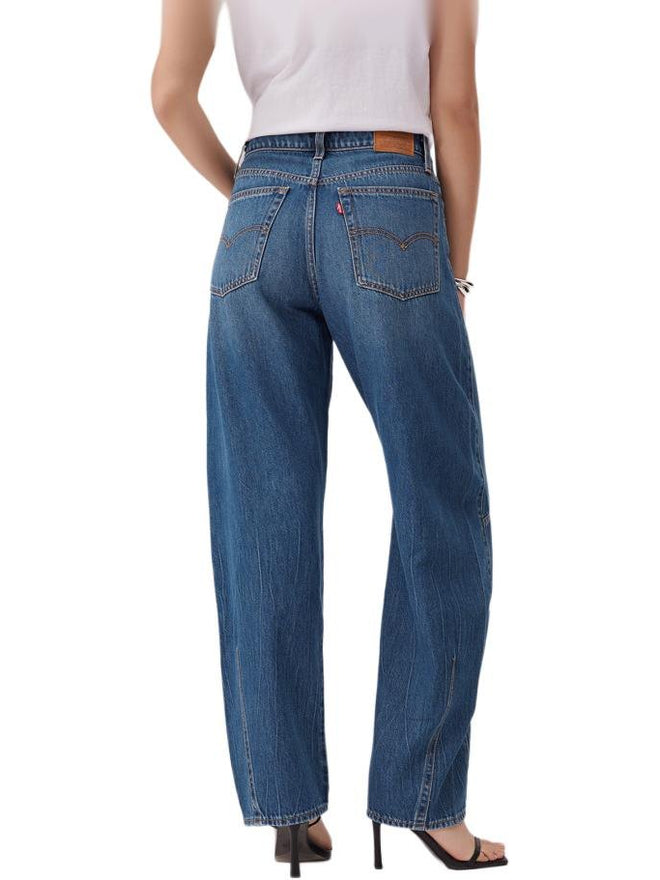levi's® baggy dad barrel 牛仔褲 | 女裝 0039A00332430 Indigo  – Levi's 香港